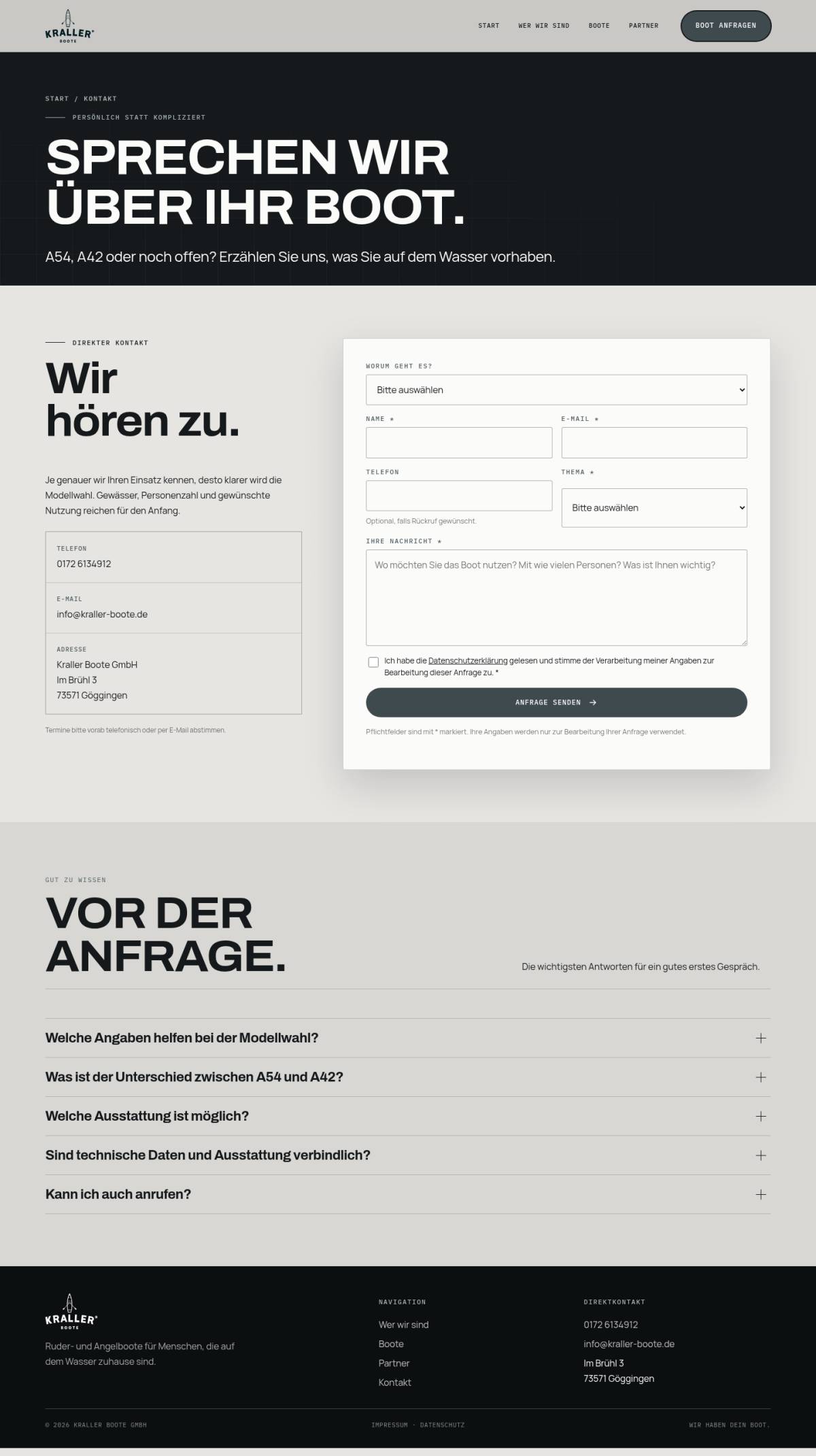 SIgnal Noir - Bremen - Blog Design (Website)