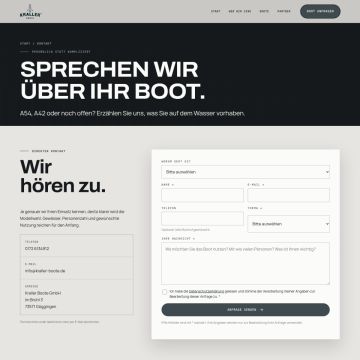 SIgnal Noir - Bremen - Blog Design (Website)
