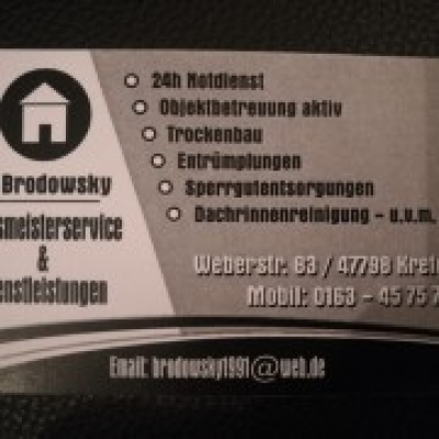 Hausmeisterservice & Dienstleistungen J.Brodowsky - Krefeld - Säen