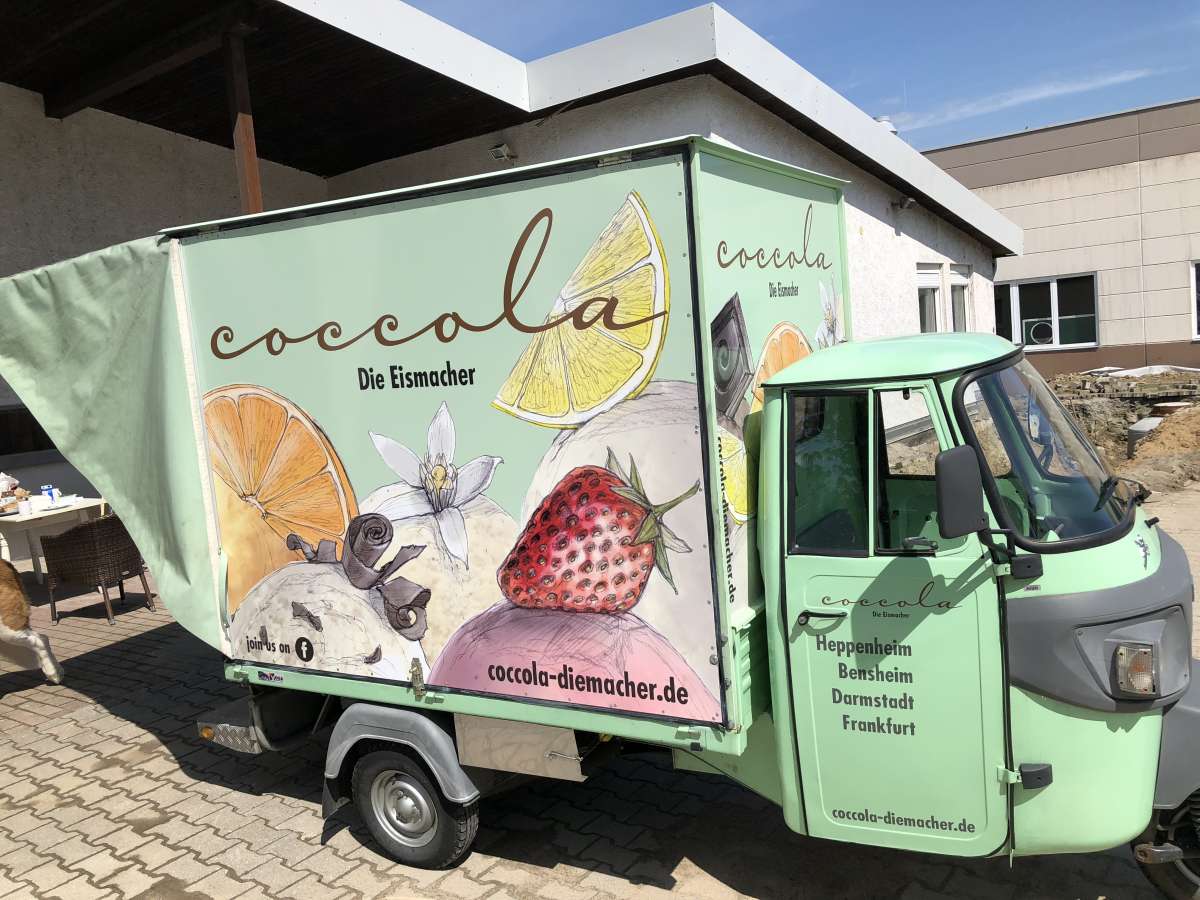 Coccola - Die Eis- und Schokomacher - Bergstraße - Eiswagen mieten