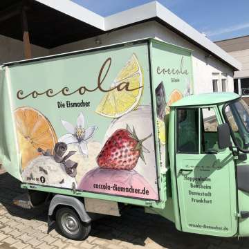 Coccola - Die Eis- und Schokomacher - Bergstraße - Eiswagen mieten