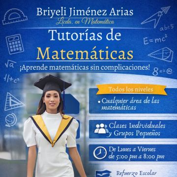 Tutorías de matemáticas - La Vega - Tutorías de matemáticas básicas