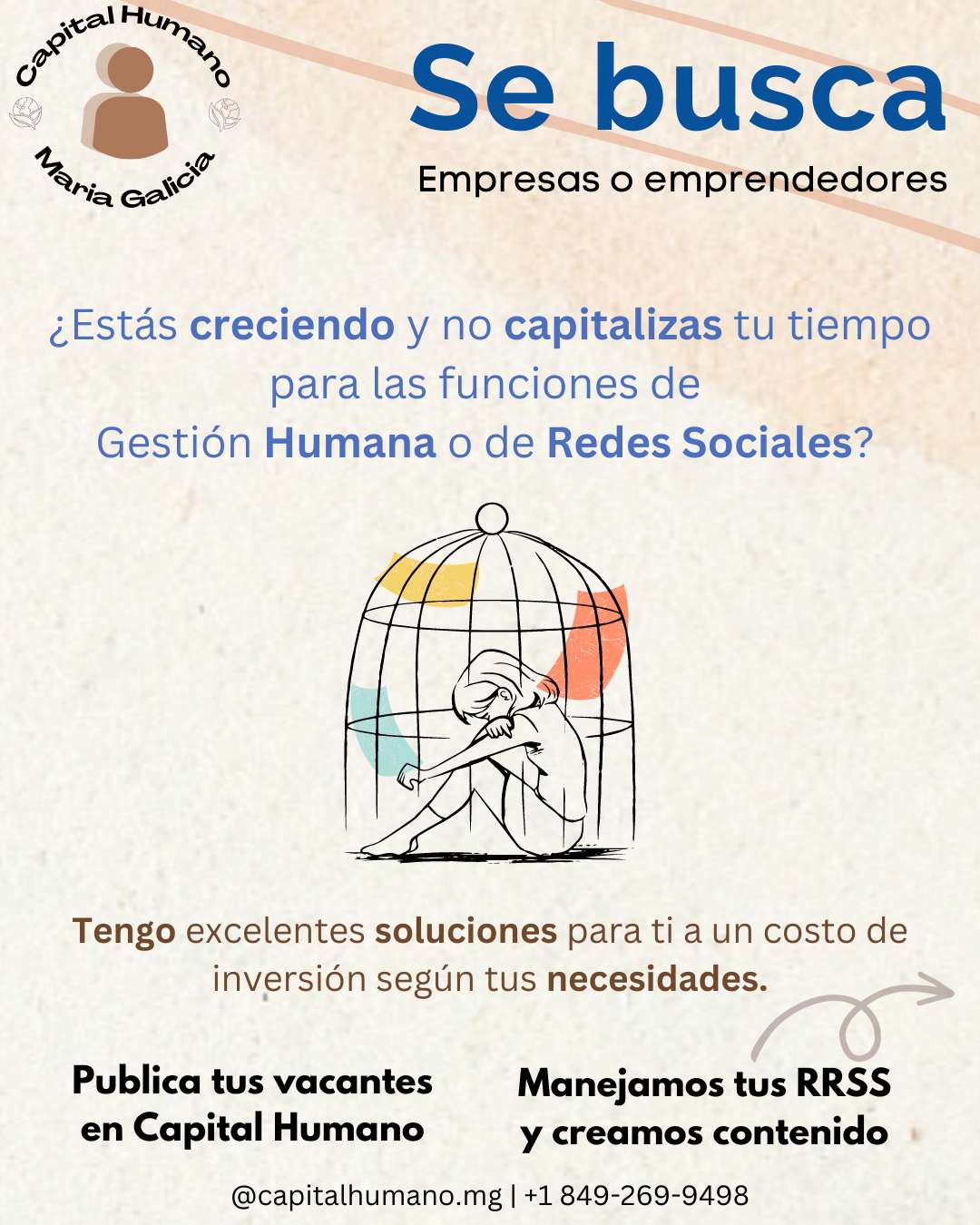 María Galicia - Agente de viajes y Consultorías - Santo Domingo Oeste - Presentation Services