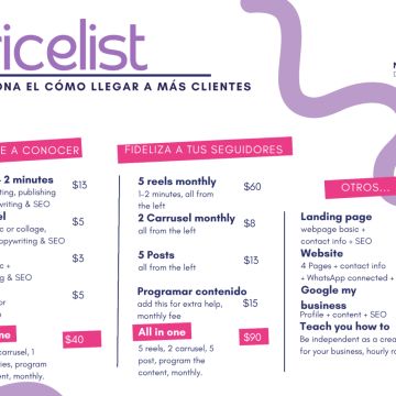 María Galicia - Agencia digital y Consultorías - Santo Domingo Oeste - Edición
