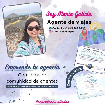 María Galicia - Agente de viajes y Consultorías - Santo Domingo Oeste - Editing