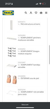 Montaje de muebles de IKEA