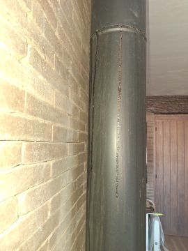 Deshollinador para limpieza de chimeneas y hogares