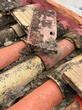 Techador para la reparación o mantenimiento de tejados - Hogar