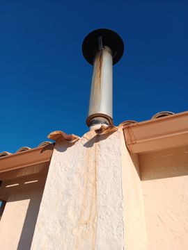 Especialista en reparación de chimeneas