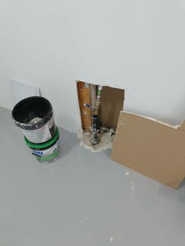 Reparación y texturización de placas de pladur - Paredes, marcos y escaleras