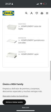 Montador de muebles de IKEA