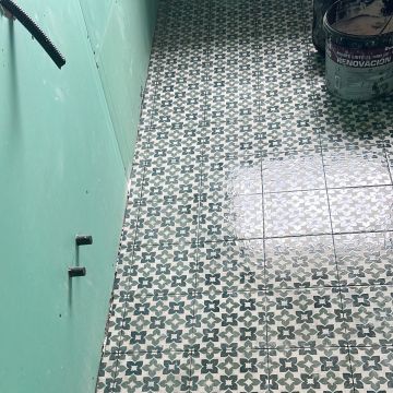 Marconi - Foz - Instalação de Pavimento em Betão