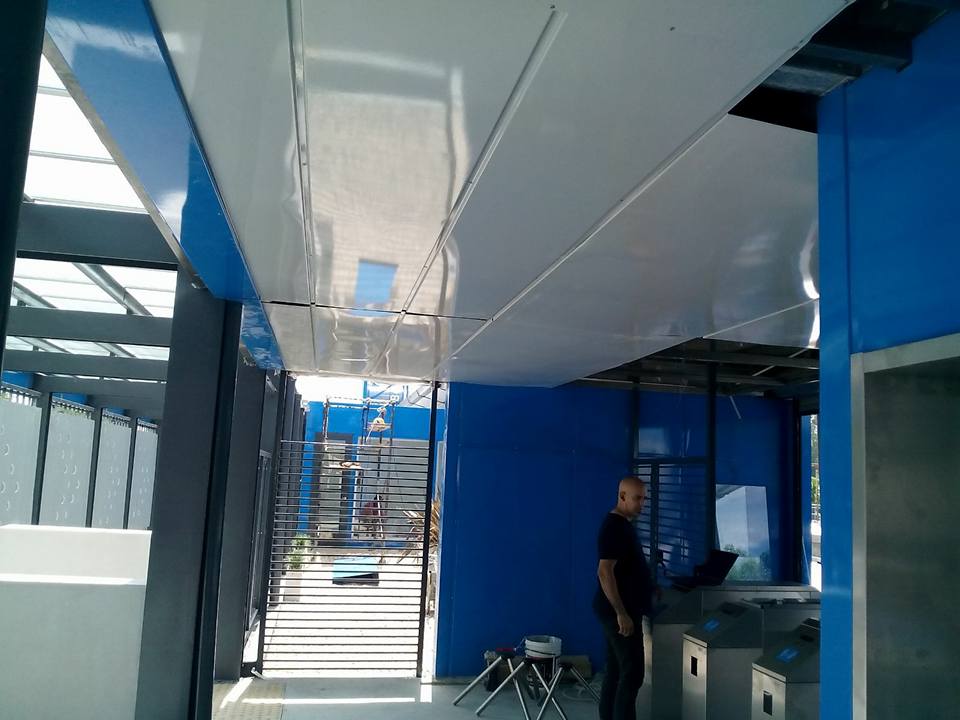 NEW YORK BUILDER STEEL FRAME, S.L - Huelva - Aplicación de estuco