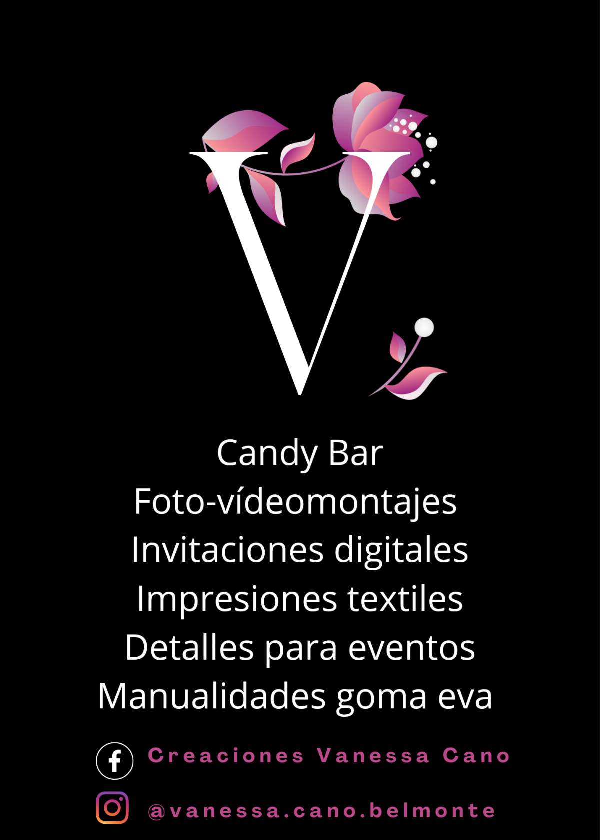 Creaciones Vanessa Cano - Murcia - Planificación de fiestas de cumpleaños