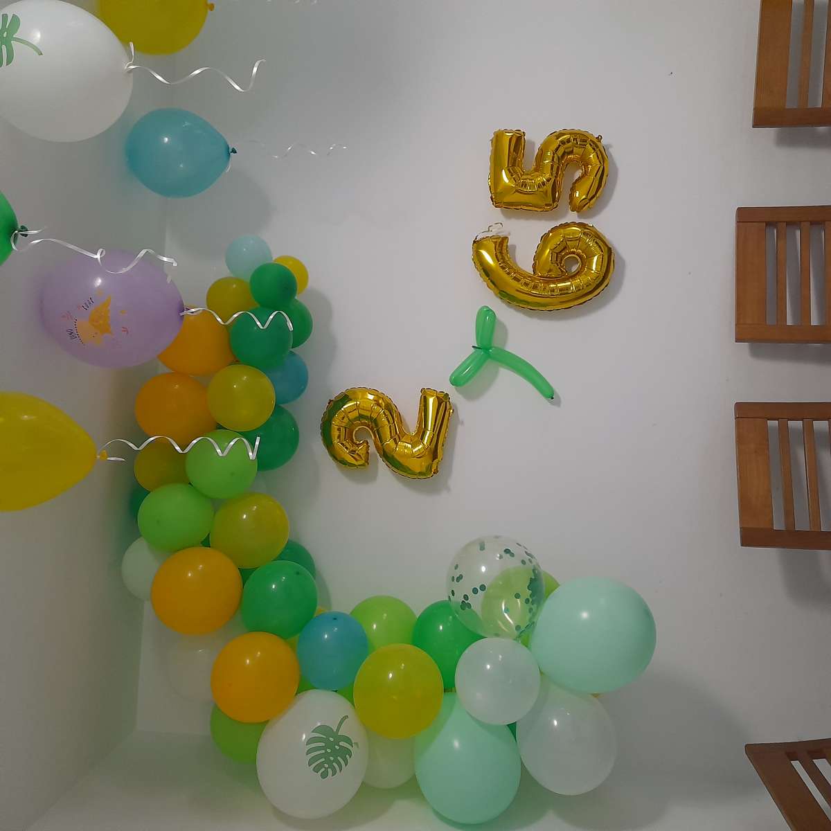 María Otero - A Estrada - Decoración con globos