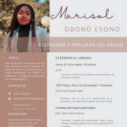 Marisol Obono - El Molar - Limpieza de primavera