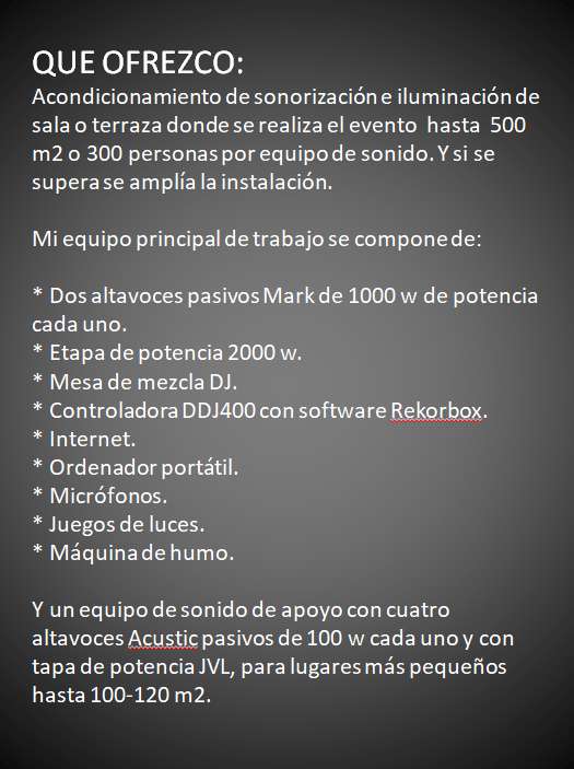 Navarro DJ - Maracena - DJ para eventos