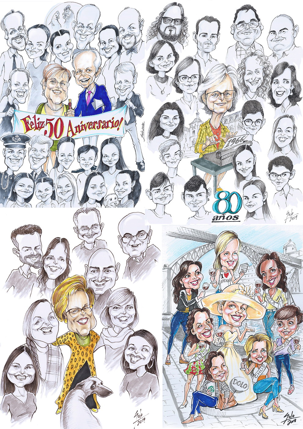 Solocaricaturas - Castellón de la Plana/Castelló de la Plana - Animação de Eventos