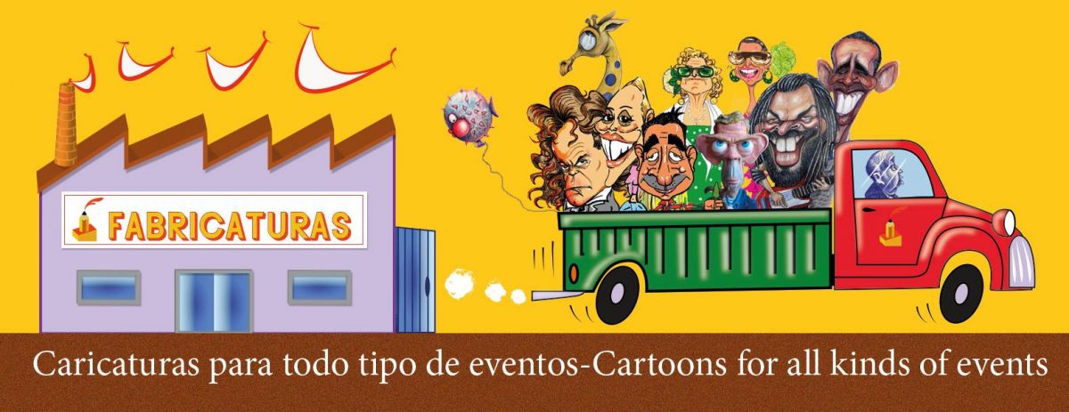 Caricaturas FABRICATURAS - Valdemoro - Entretenimento Laser Show