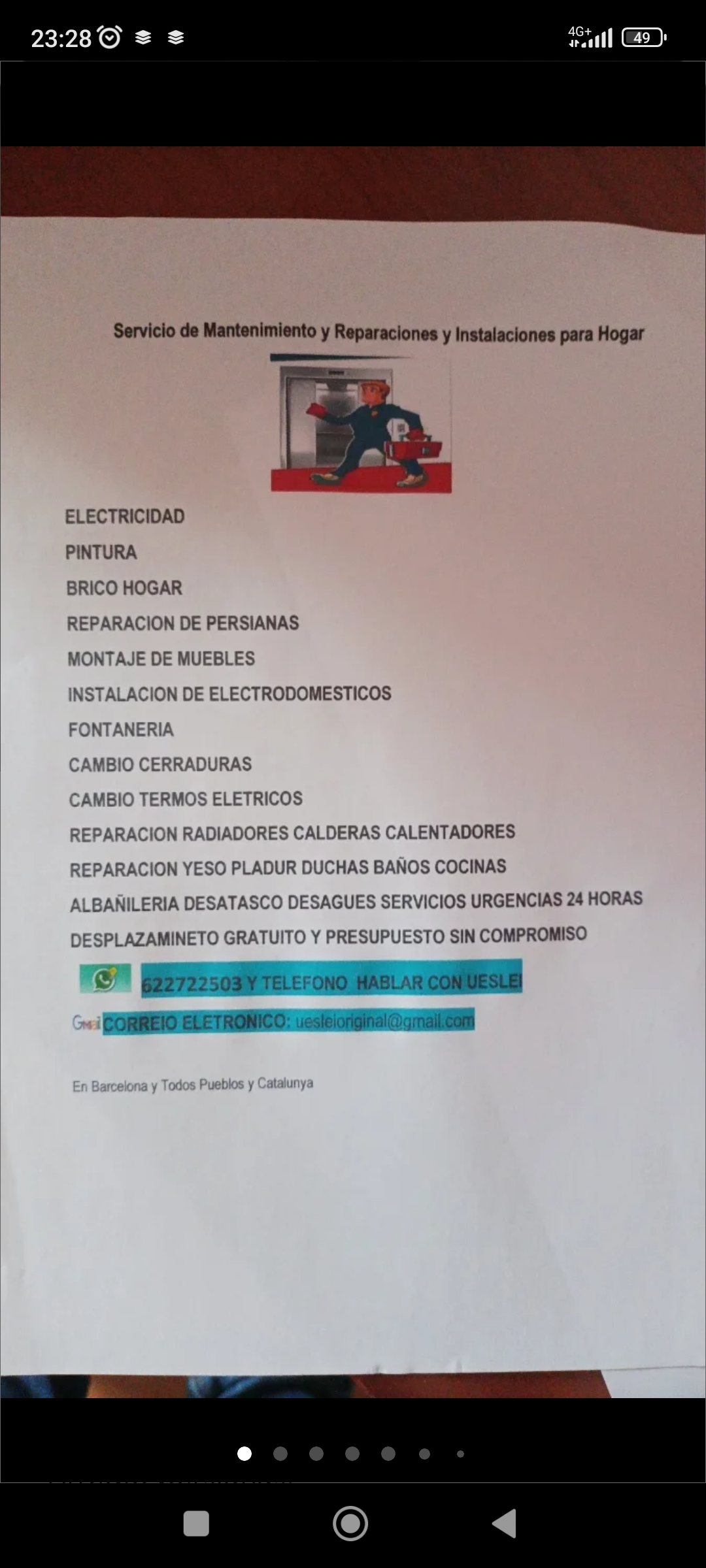 Reforma y mantenimiento y soluciónes - Barcelona - Outdoor Plumbing Repair or Maintenance