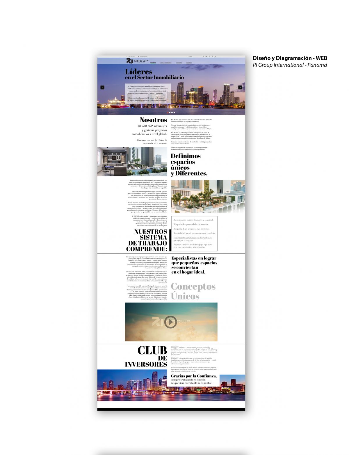Avalonconnection - Madrid - Print Design