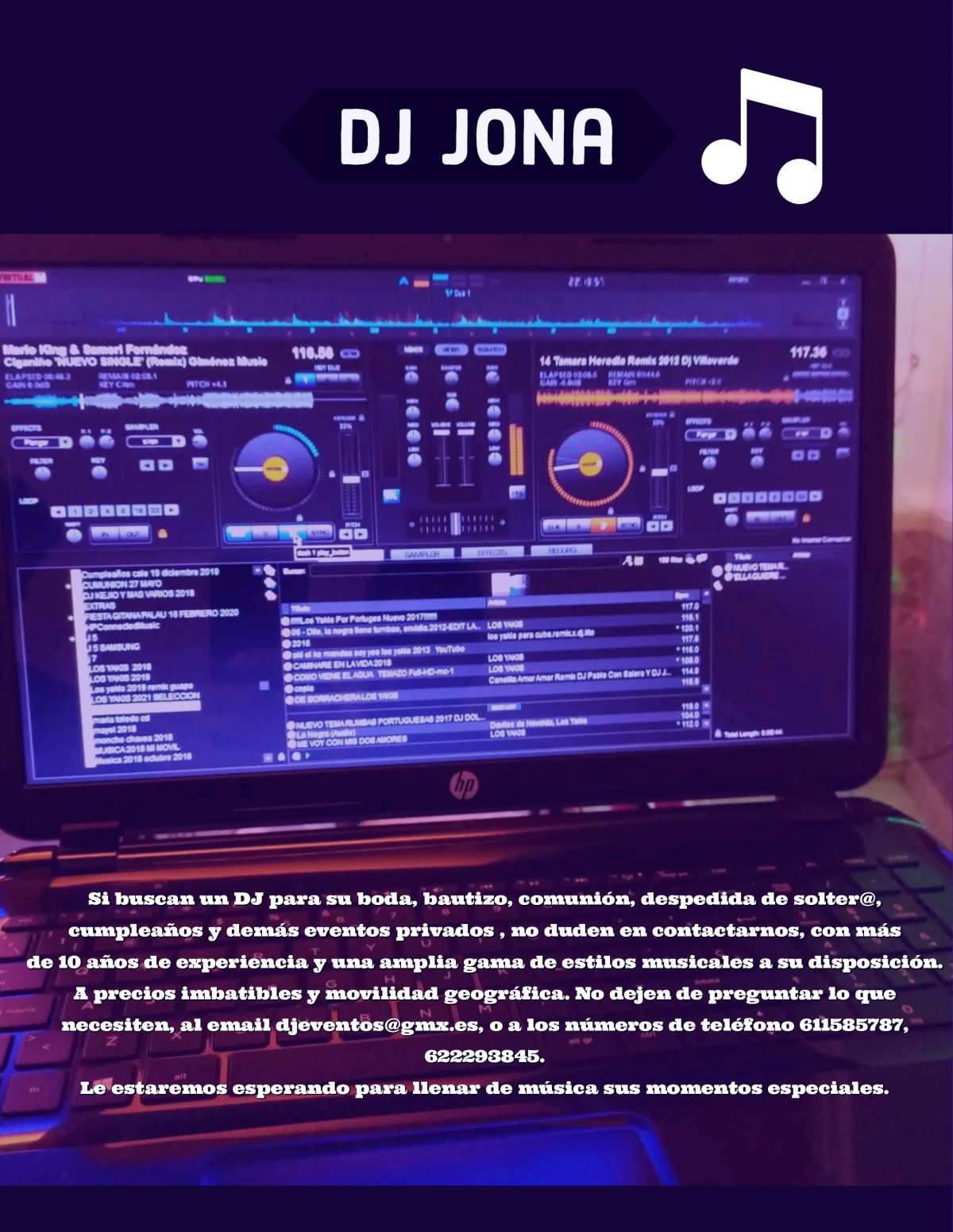 Djeventos - Rubí - DJ para fiesta Quinceañera