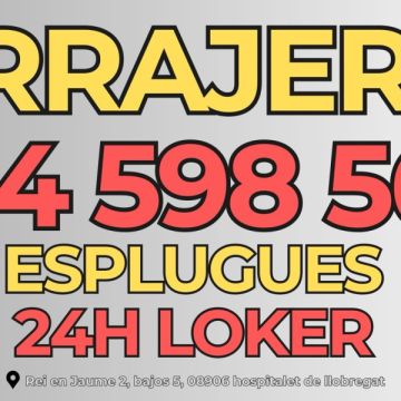 Cerrajeros Esplugues 24h Loker - L'Hospitalet de Llobregat - Reparación de puertas de garaje