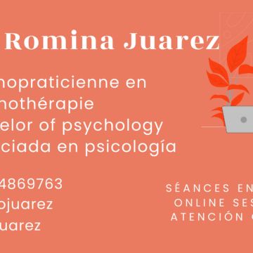 Lic. Ro Juarez - Psicóloga Online - Sisante - Psicoterapia