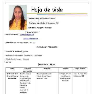 Cindy Quijada - Madrid - Organizador del hogar