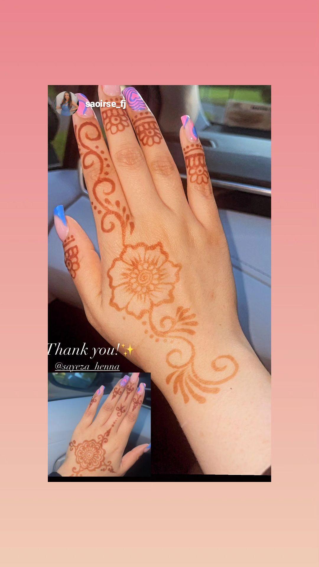 Sayeza - Waterford - Wedding Henna Tattooing