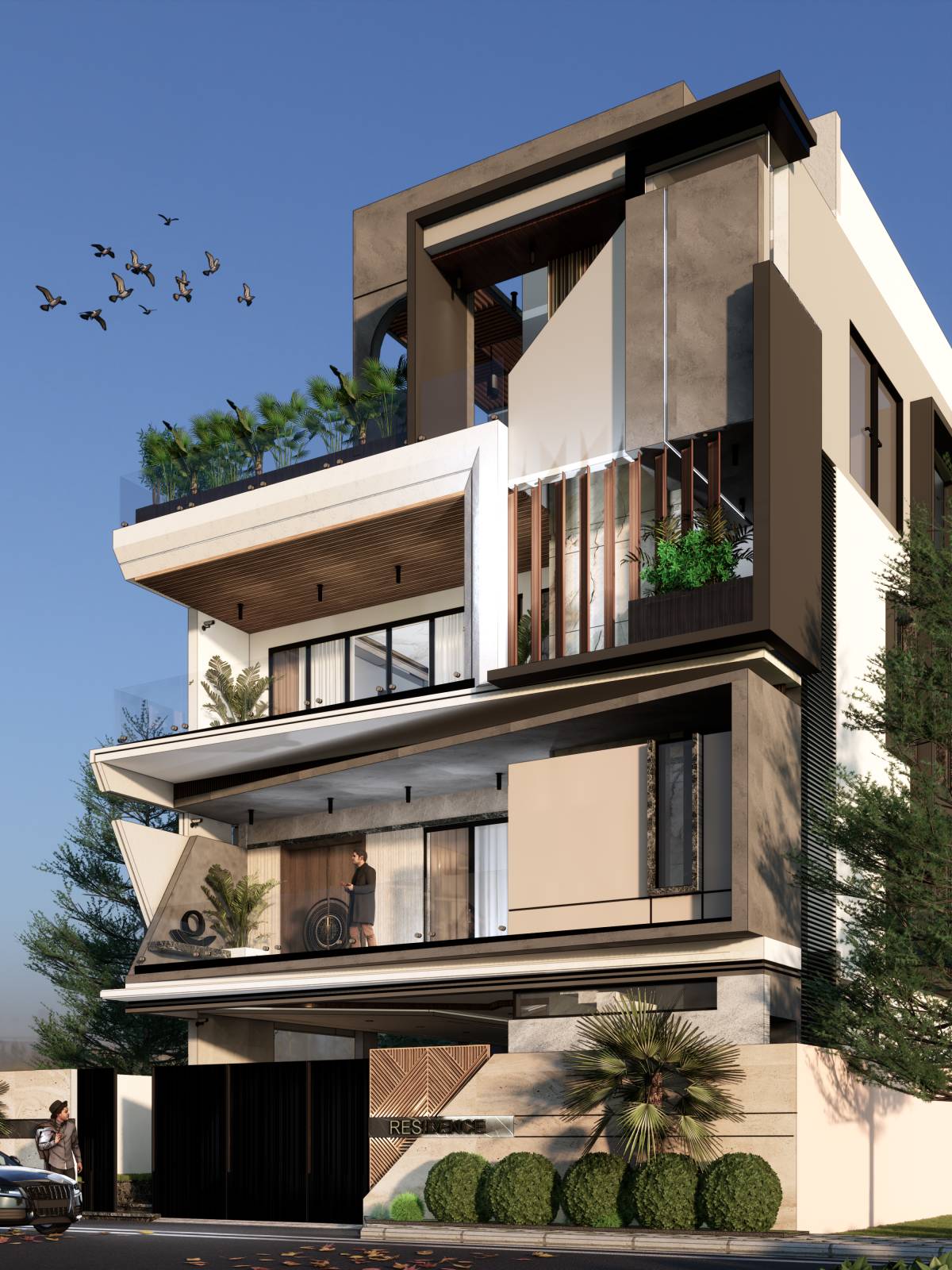 KOTHAS ATELIER ARCHITECTS - Rajendra Nagar - Sod Installation