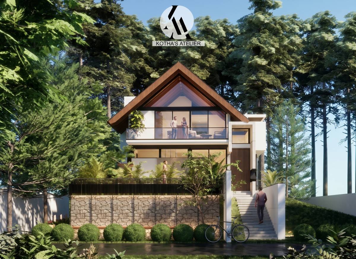 KOTHAS ATELIER ARCHITECTS - Rajendra Nagar - Outdoor Landscape Design