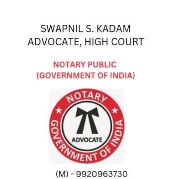 NOTARY ADV. SWAPNIL S KADAM - Mumbai - Legal Services