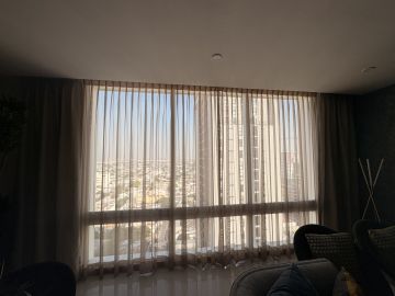 Limpieza de cortinas