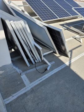 Reparación de paneles solares