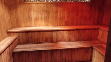 Reparación o mantenimiento de saunas