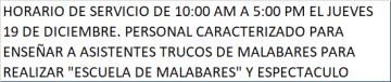 Malabares - Actuaciones especializadas