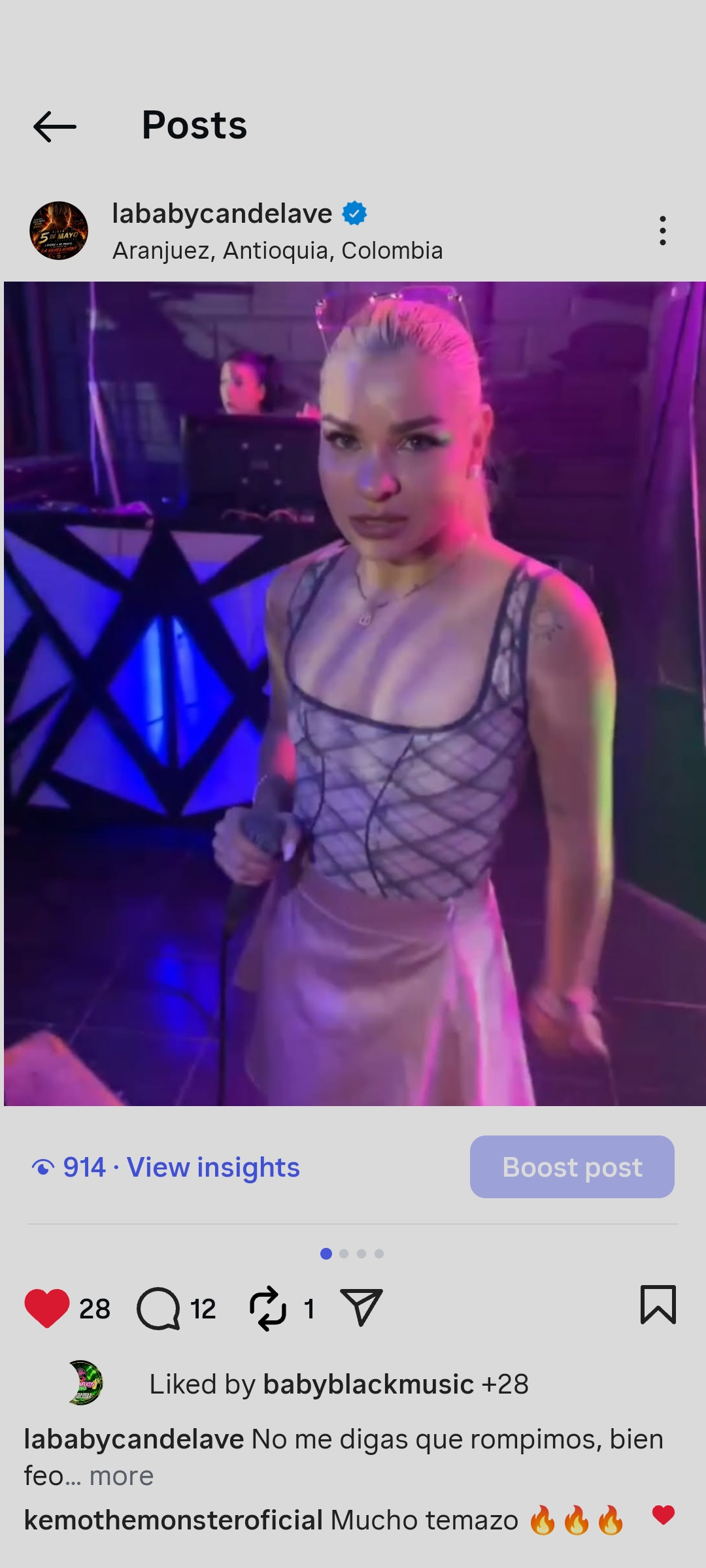 La baby candela - Monterrey - Cantante para bodas
