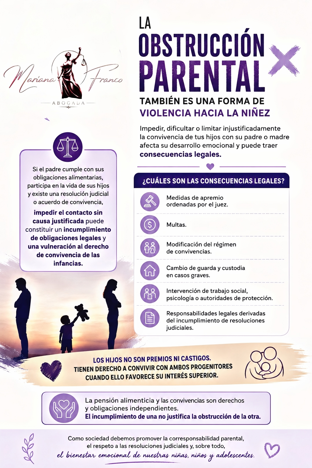 Firma Legal Especializada en Materia Familiar Abogada Mariana Franco - Irapuato - Family Law Lawyer