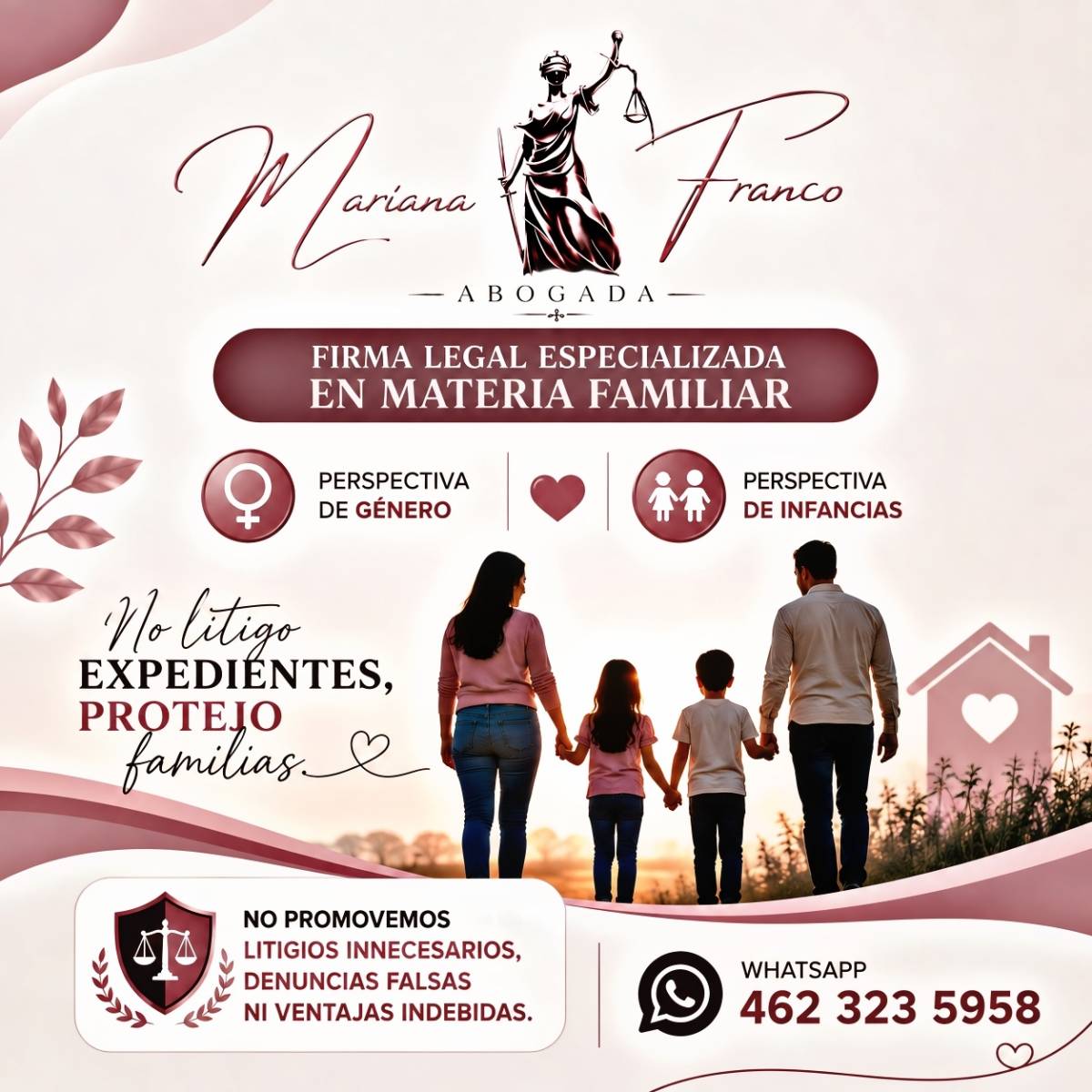 Firma Legal Especializada en Materia Familiar Abogada Mariana Franco - Irapuato - Legal