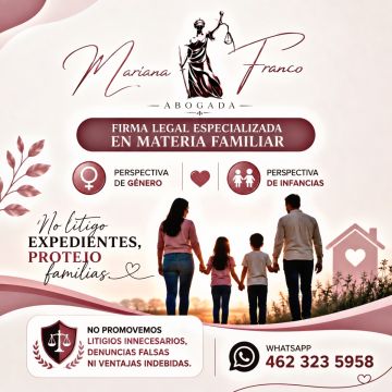 Firma Legal Especializada en Materia Familiar Abogada Mariana Franco - Irapuato - Legal