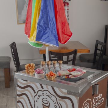 Carlo Gelato - Cuautlancingo - Ice Cream Cart Rental