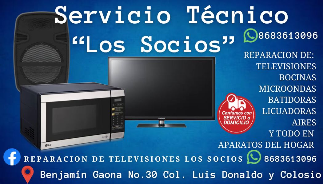 Reparación de televisiones los socios - Matamoros - Heavy Equipment Repair Services