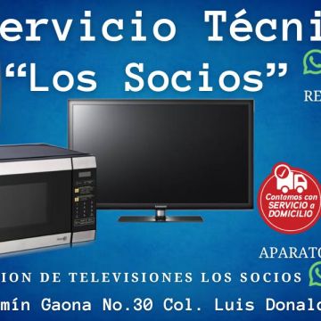 Reparación de televisiones los socios - Matamoros - Servicios de reparación de maquinaria pesada