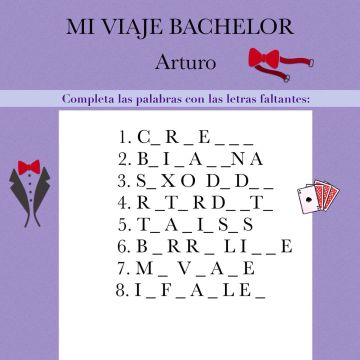 Mi Viaje Bachelor - Monterrey - Party Planning