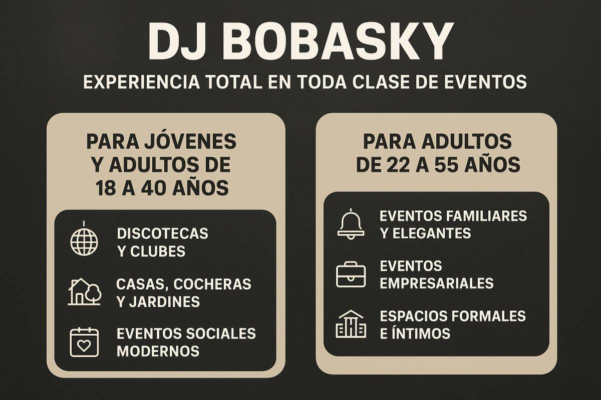 Tequila Disco Sound Bobasky I.S - Tijuana - DJ para eventos