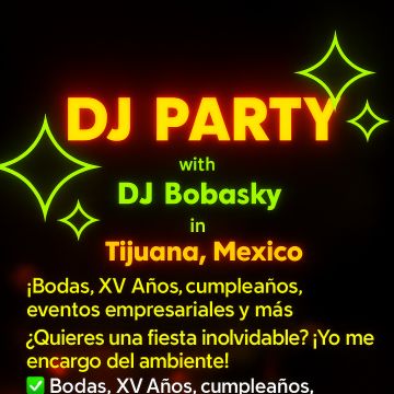 Tequila Disco Sound Bobasky I.S - Tijuana - Invitaciones de boda