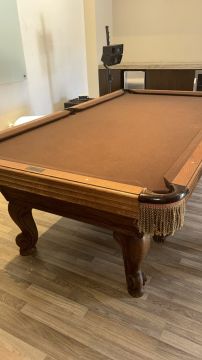 Pool Table Assembly
