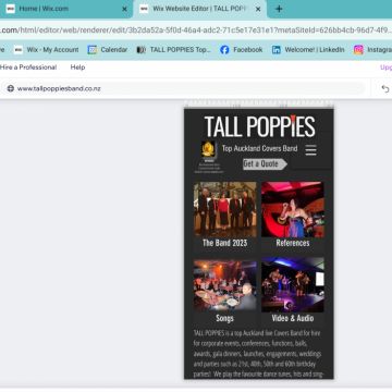 TALL POPPIES Band - Auckland - Top 40 Band Entertainment