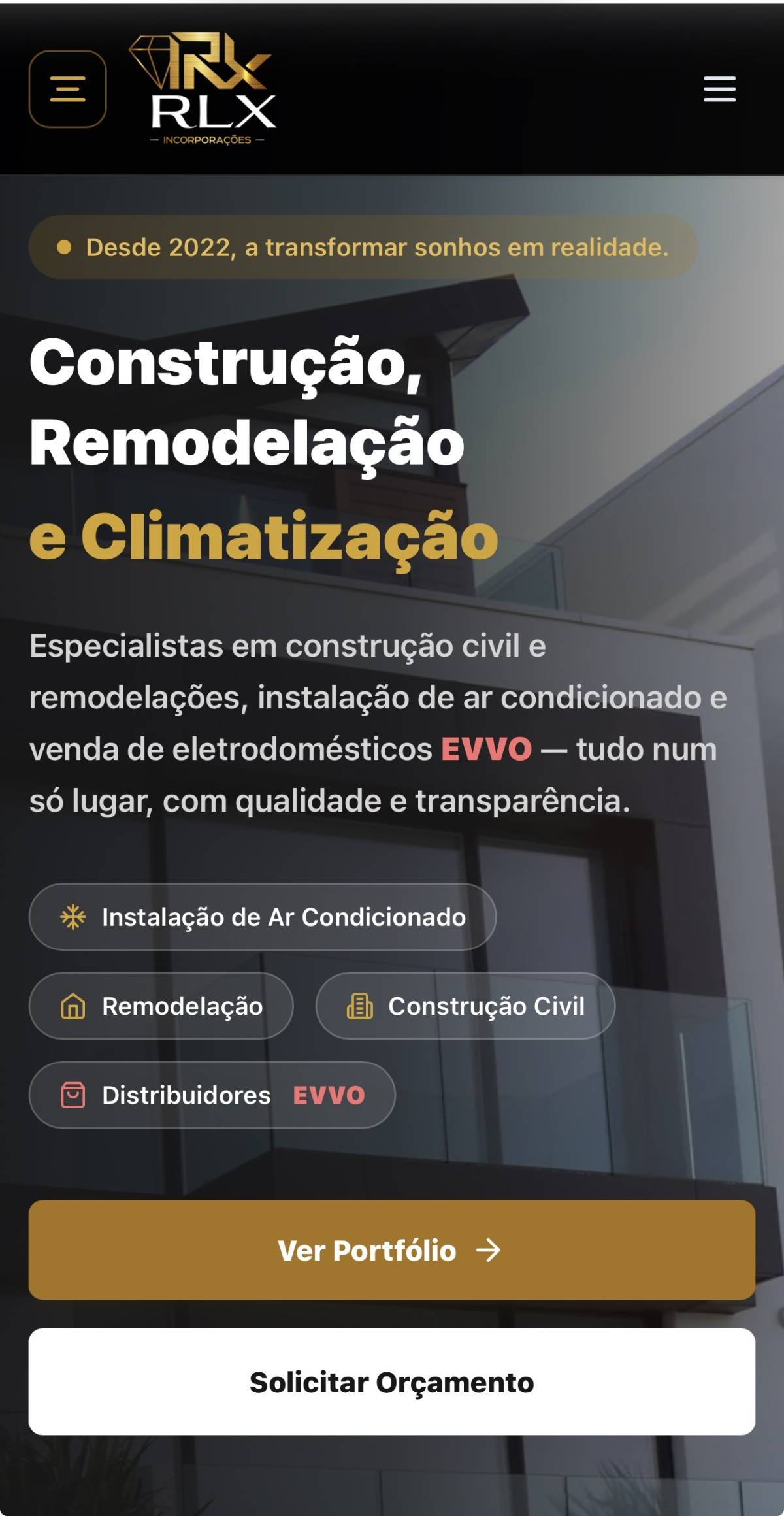 RLX Incorporações - Vila Nova de Famalicão - Reparação de Ar Condicionado